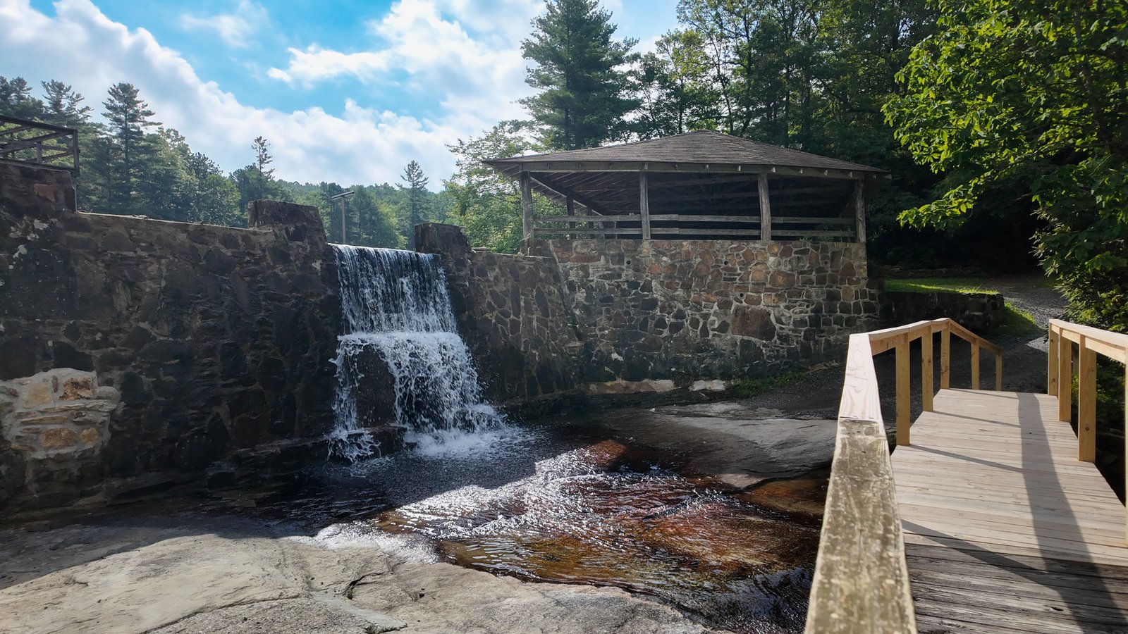 Spillway and Pavilion